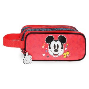 ESTUCHE TRIPLE RECTANGULAR MICKEY GET MOVING