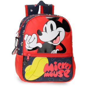 MOCHILA GUARDERIA MICKEY MOUSE FASHION 28CM ADAPT