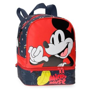 MOCHILA INFANTIL MICKEY MOUSE FASHION 28CM CON PORTAMERIEND