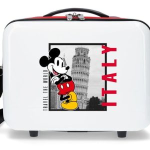 NECESER ABS MICKEY ITALY ADAPTABLE BLANCO