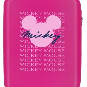 MALETA CABINA DISNEY MICKEY SIGNATURE 55 CM FUSCIA