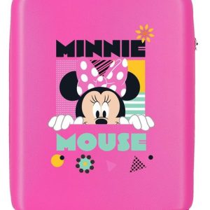 MALETA DE CABINA DISNEY MINNIE GEOMETRIC 55 CM FUCSIA