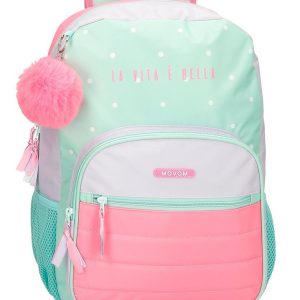 MOCHILA INFANTIL MOVOM LA VITA E BELLA 38 CM