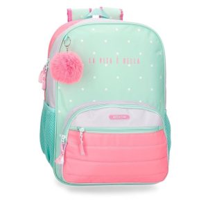 MOCHILA ESCOLAR MOVOM LA VITA E BELLA 42 CM ADAPT A CARRO