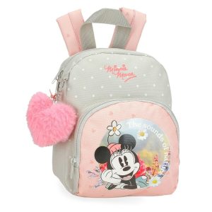 MOCHILA GUARDERIA 24X19 MINNIE WILD NATURE