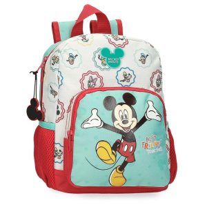 MOCHILA GUARDERIA 28X23 MICKEY BEST FRIENDS TOGETHER