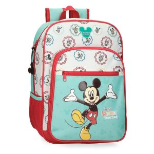 MOCHILA INFANTIL 38X30 MICKEY BEST FRIENDS TOGETHER ADAPT A