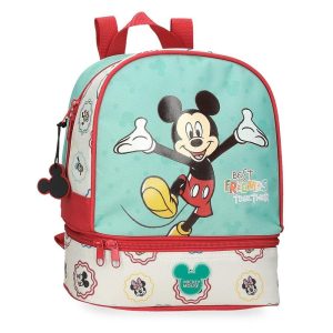 MOCHILA INFANTIL 28X23 MICKEY BEST FRIENDS TOGETHER CON POR