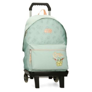 MOCHILA ESCOLAR 44CM GROGU CON PORTA TABLET Y CARRO
