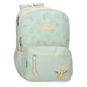 MOCHILA ESCOLAR DOBLE 44CM GROGU