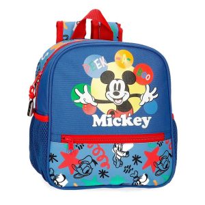 MOCHILA GUARDERIA 25CM MICKEY PEEK A BOO