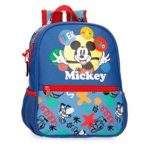 MOCHILA GUARDERIA 28CM MICKEY PEEK A BOO
