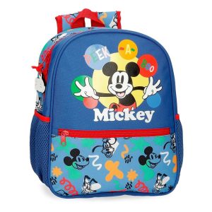 MOCHILA INFANTIL MICKEY PEEK A BOO 33CM
