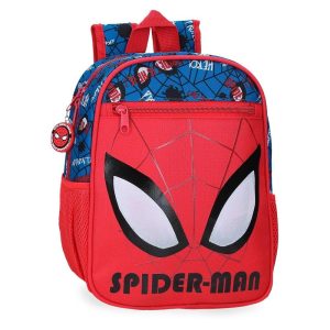 MOCHILA GUARDERIA 28CM SPIDERMAN AUTHENTIC ADAPT A CARRO