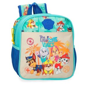 MOCHILA DE GUARDERIA 25CM PATRULLA CANINA PAWSOME VIBES