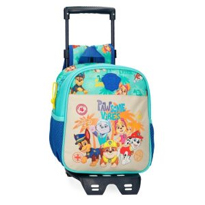 MOCHILA GUARDERIA 25CM PATRULLA CANINA PAWSOME VIBES CARRO