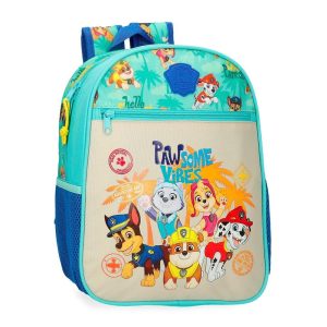 MOCHILA INFANTIL PATRULLA CANINA PAWSOME VIBES 33CM