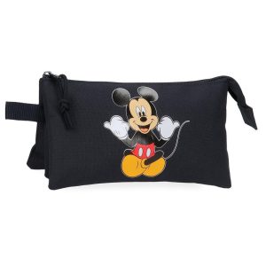 ESTUCHE TRIPLE MICKEY CHEERFUL