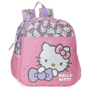 MOCHILA GUARDERIA HELLO KITTY MY FAVOURITE BOW ADAPT 25CM