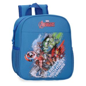 MOCHILA GUARDERIA AVENGERS HEROES 25CM ADAPT A CARRO