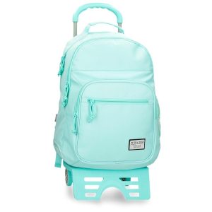 MOCHILA DOBLE MOVOM ALWAYS ON MOVE CARRO AZUL CLARO 44CM