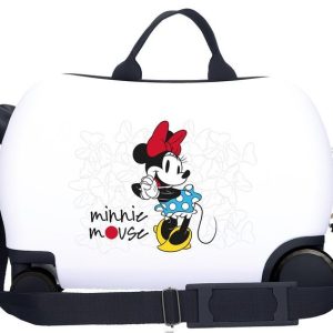 MALETA INFANTIL 2 R MULTIDIR, MINNIE MAGIC BLANCO