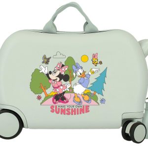 MALETA INFANTIL 2 R MULTIDIR, MINNIE SUNSHINE 45CM MENTA