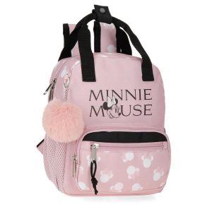 MOCHILA GUARDERIA MINNIE HEADS 28CM
