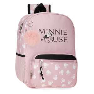 MOCHILA INFANTIL 38X30 MINNIE HEADS