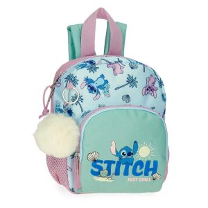 MOCHILA GUARDERIA STITCH JUST CHILL 24CM