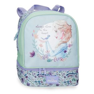MOCHILA INFANTIL FROZEN CLOSE TO THE HEART 28CM CON PORTAME