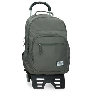 MOCHILA DOBLE COMPART MOVOM ALWAYS ON THE MOVE CARRO CAQUI