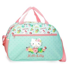 BOLSA DE VIAJE / DEPORTE HELLO KITTY FLORAL KITTY