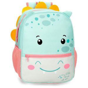MOCHILA INFANTIL ROLL ROAD LITTLE DINO 33CM ADAPT CARRO