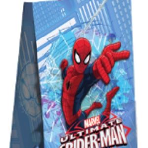 BOLSA INFANTIL SPIDERMAN S 24+10X32 PAQUETE DE 25 UNIDADES