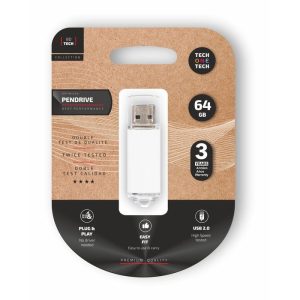 PENDRIVE 64 GB BASICO BLANCO USB 2,0