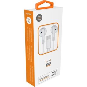 AURICULARES HIP BLANCOS CON USB-C