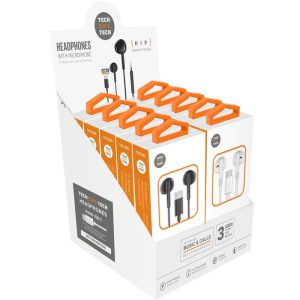 PACK AHORRO AURICULARES HIP USB-C 5 NEGROS 5 BLANCOS