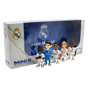 PACK 5 FIGURAS MINIX PACK REAL MADRID 7 CM