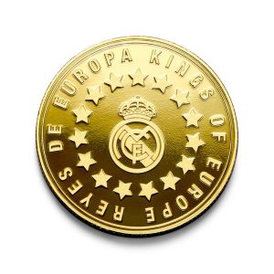 MONEDA REAL MADRID KINGS ORO