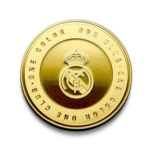 MONEDA REAL MADRID ONE CLUB ORO
