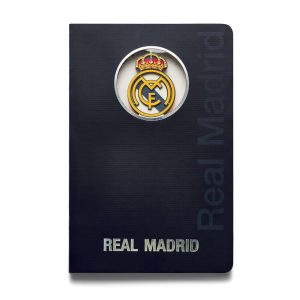 CUADERNO 3D ESCUDO REAL MADRID (S AZUL)