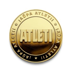 MONEDA ATLETI ATLETI ORO