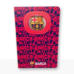 CUADERNO 3D FC BARCELONA ESCUDO (M GRIS)