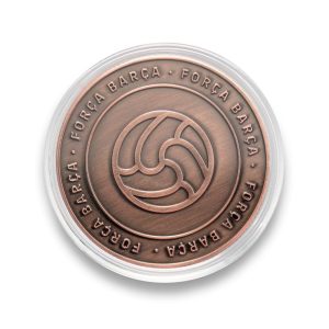 MONEDA FC BARCELONA FORSA BAR?A BRONCE