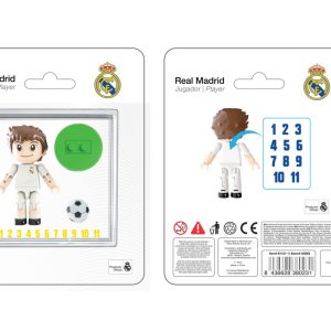 FIGURA JUGADOR REAL MADRID MODELO 1 4CM