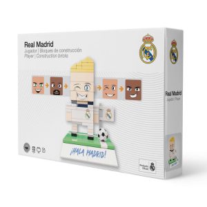 SET CONSTRUCCION REAL MADRID JUGADOR 210 PZS 10CM