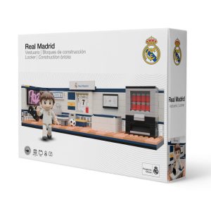 SET CONSTRUCCION REAL MADRID VESTUARIO 440 PZS 30CM