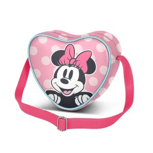 BOLSO INFANTIL CORAZON CASUAL MINNIE MOUSE RIBBON
