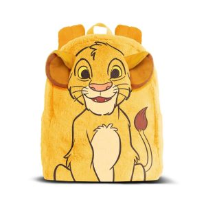 MOCHILA INFANTIL PELUCHE EL REY LEON CON OREJAS RELIEVE